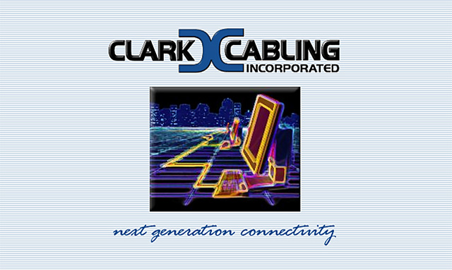Clark Cabling, Next Generation Connectivity | Logo & Website
